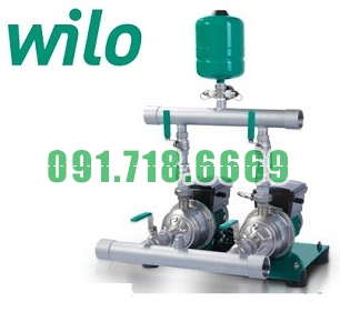 Bán Cụm 2 bơm tăng áp biến tần Wilo PBI-LD402EA