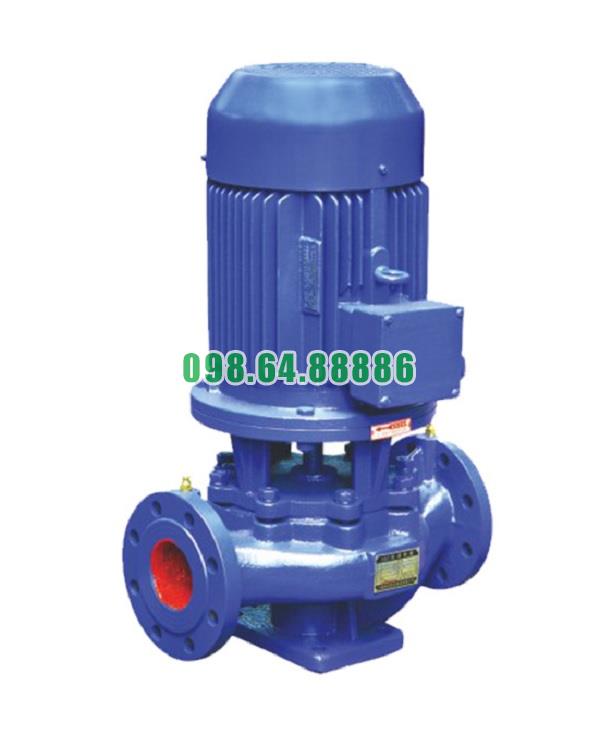 Bơm nước ly tâm trục đứng mã ISG25-125 đẩy cao 20m tốc độ quay 2900 r/min